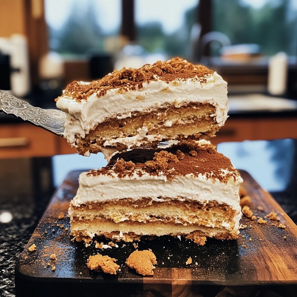 Bratapfel Spekulatius Tiramisu