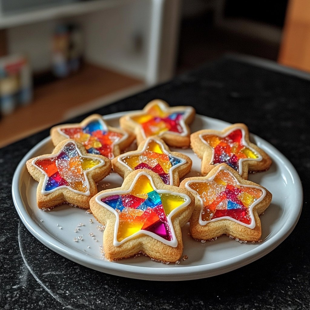 Einfache Fensterbilder Kekse