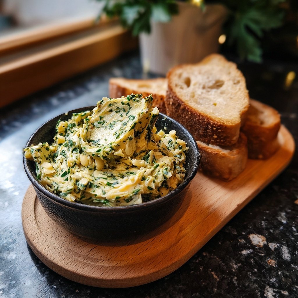 Kräuterbutter Mit Knoblauch Granulat