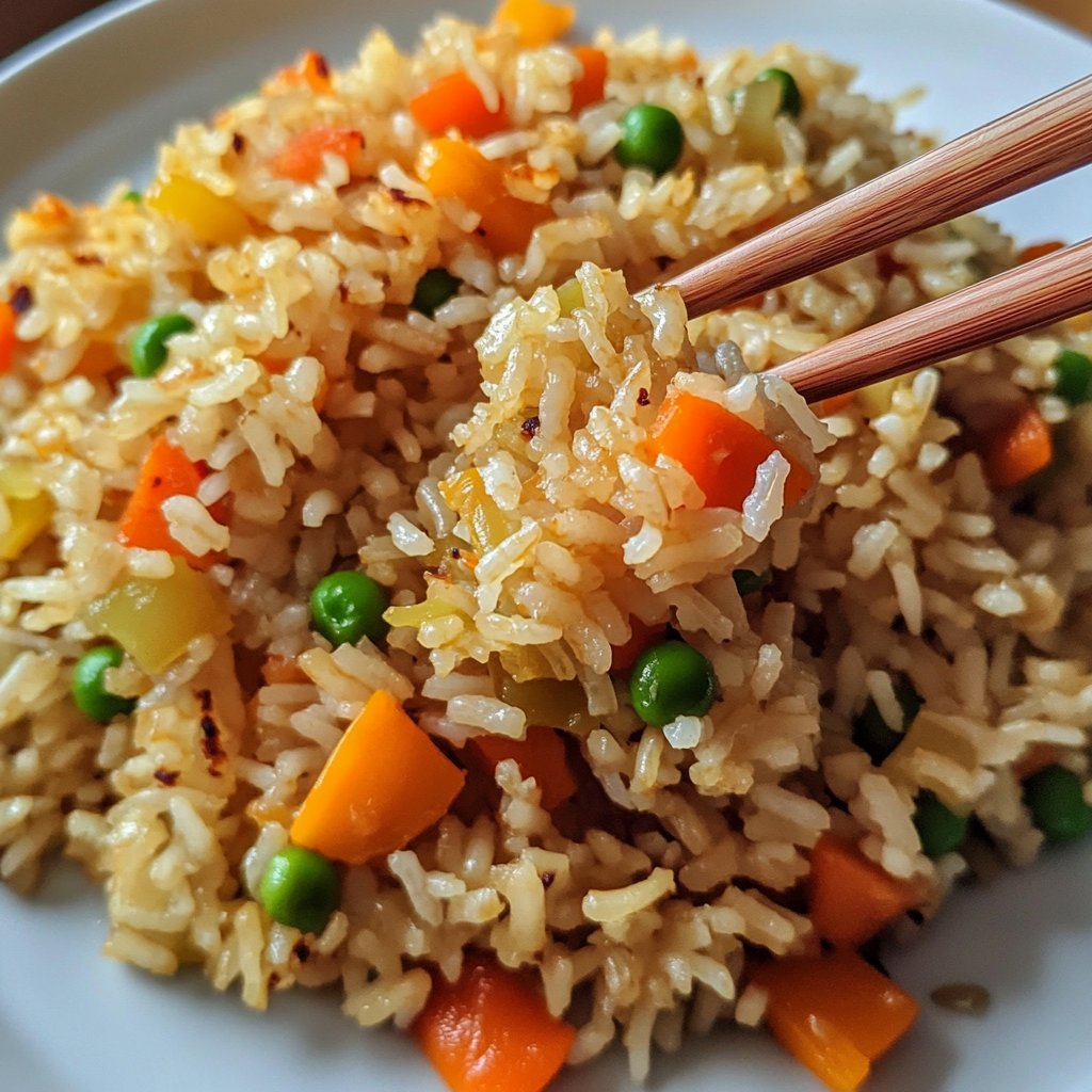 Gebratener Reis mit Gemüse