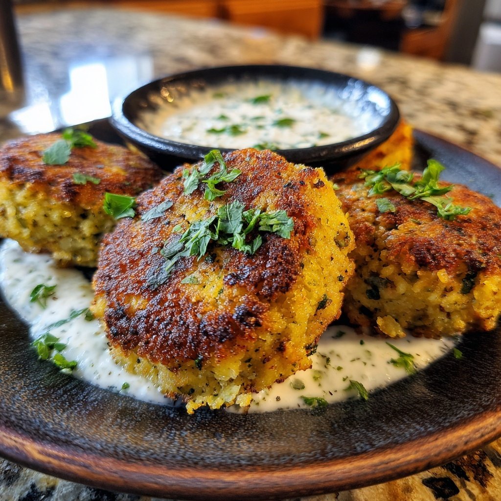 Falafel mit Kräuterjoghurt