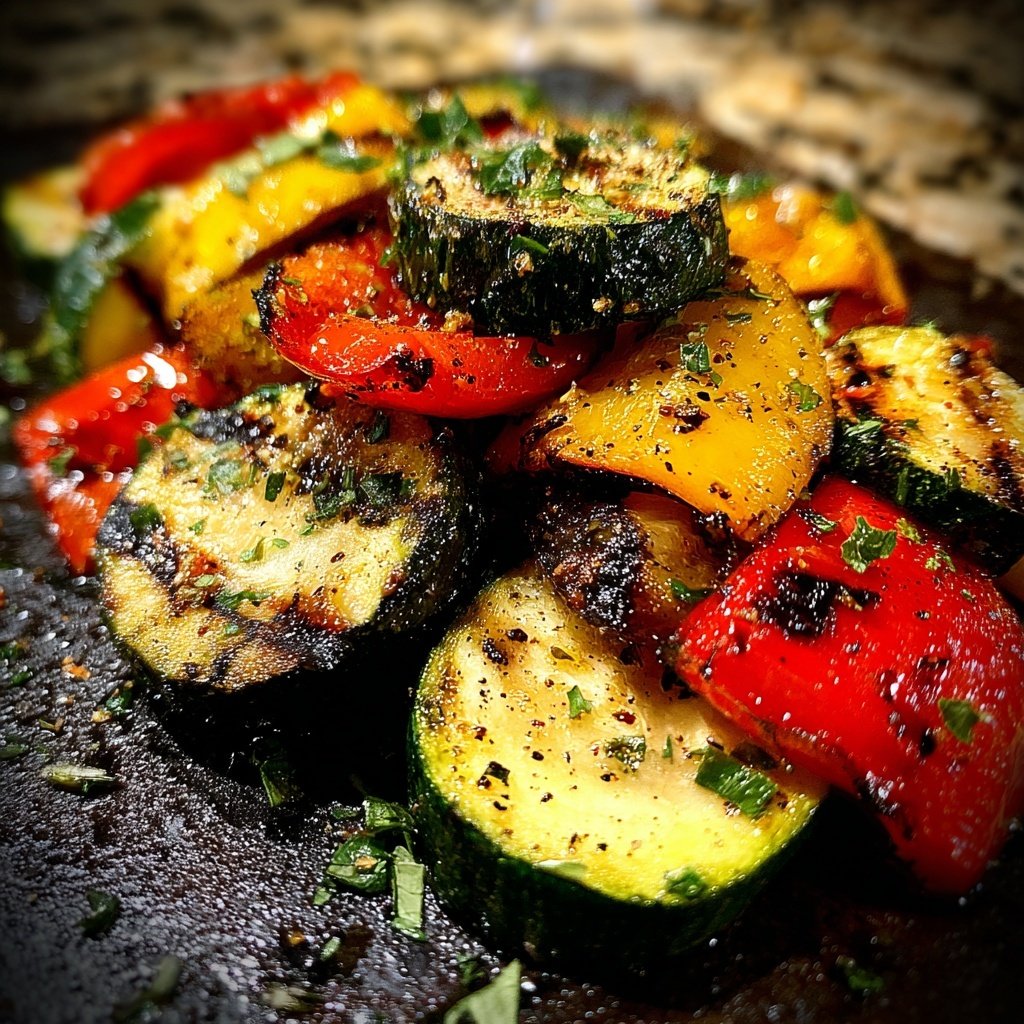 Grill Gemüse Mit Olivenöl