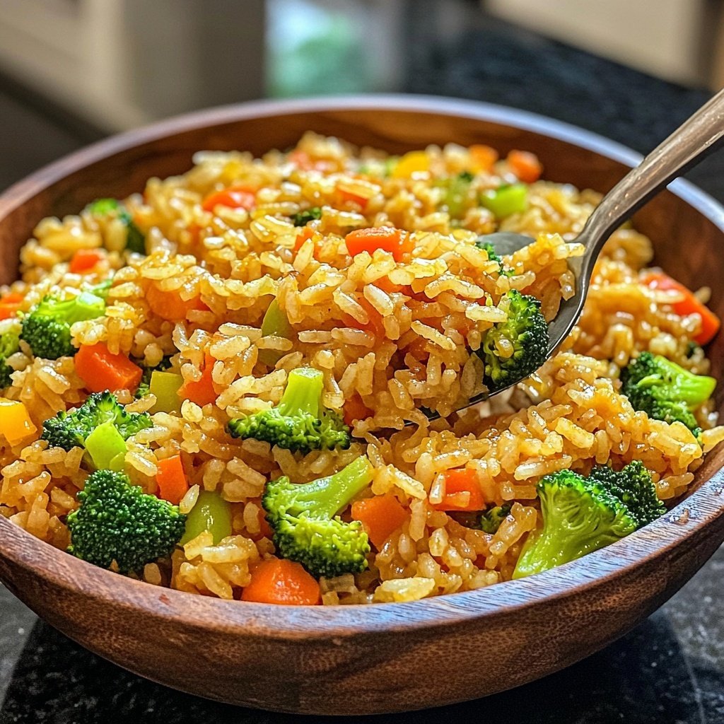 Gebratener Reis mit Gemüse