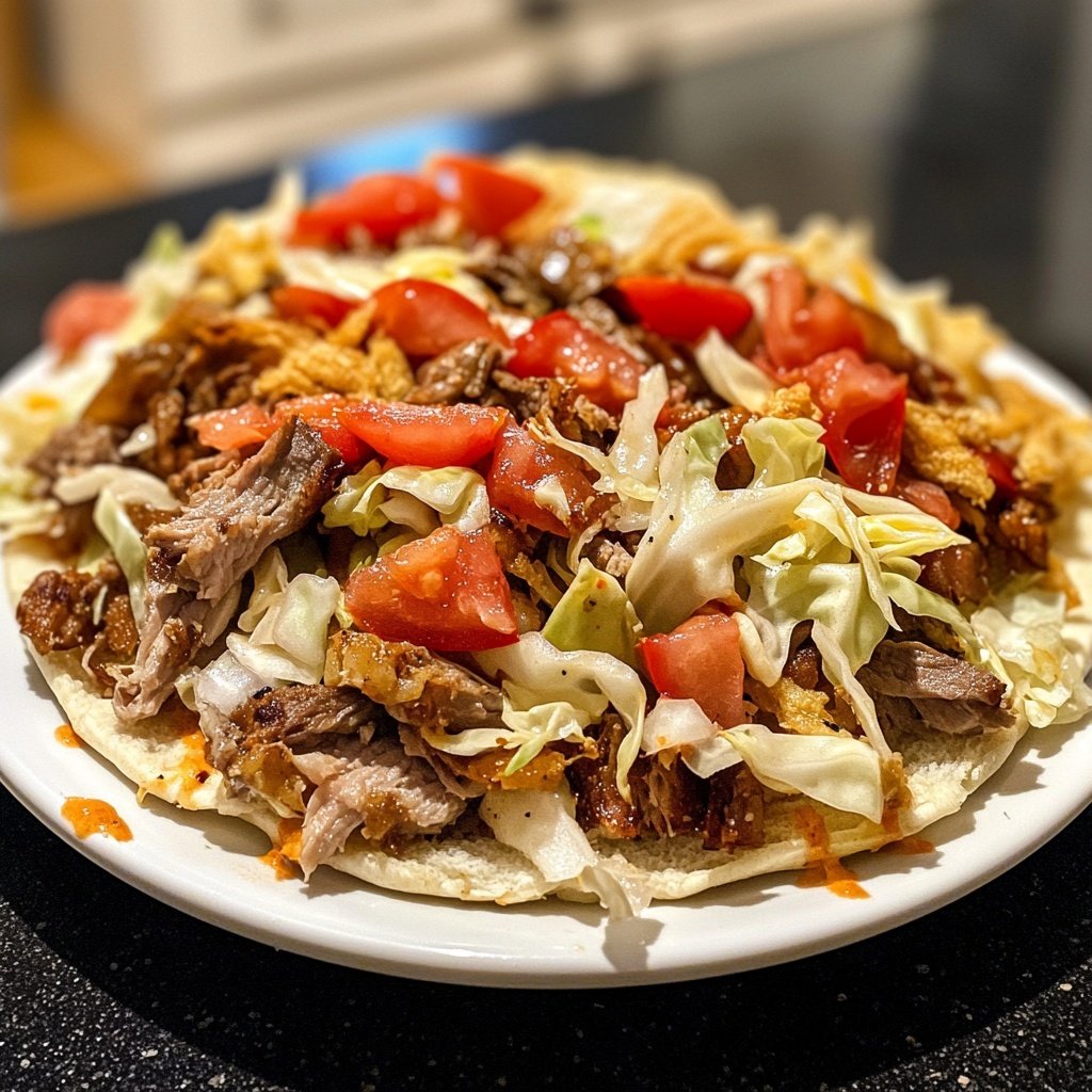 Döner mit Weißkohl