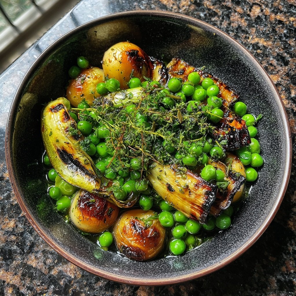 Grill Beilagen Mit Erbsen