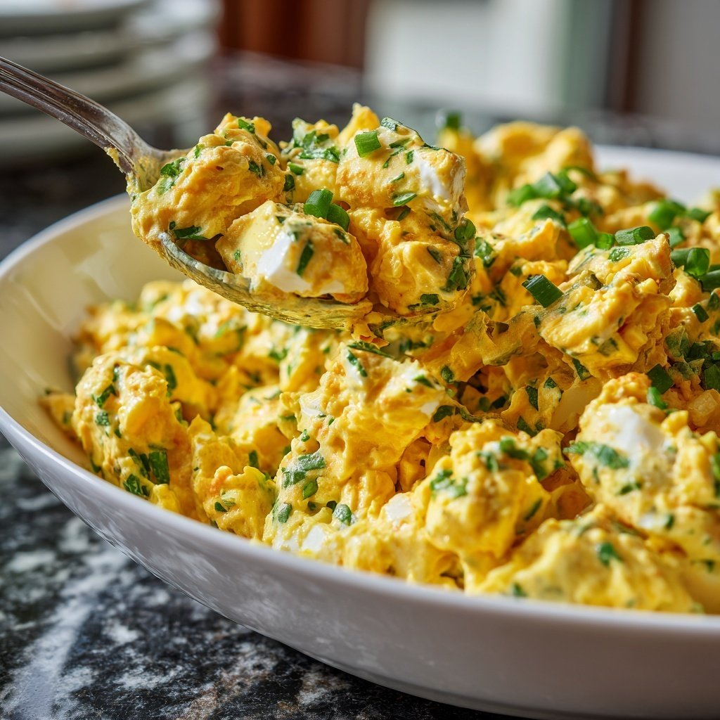 Schnell & Einfach 10-Minuten-Eiersalat mit Joghurt